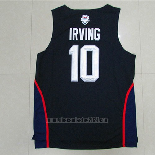 Camiseta USA 2016 Kyrie Irving #10 Azul